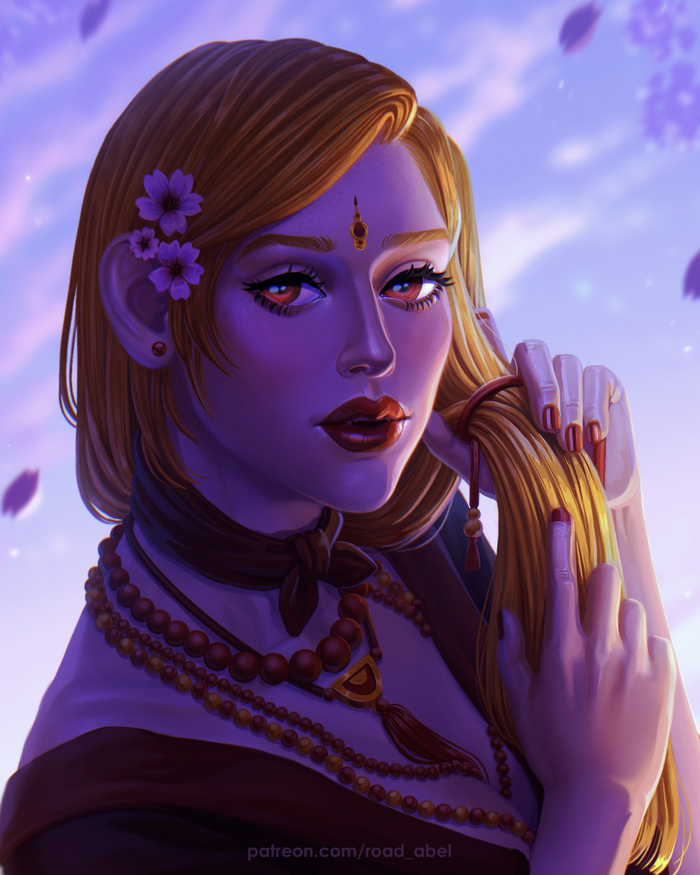 Blossoming , , ,  , , , Original Character, 