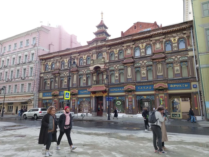 Ответ на пост «Чайный дом на Мясницкой, Москва» - Моё, Фотография, Город, Москва, Ответ на пост