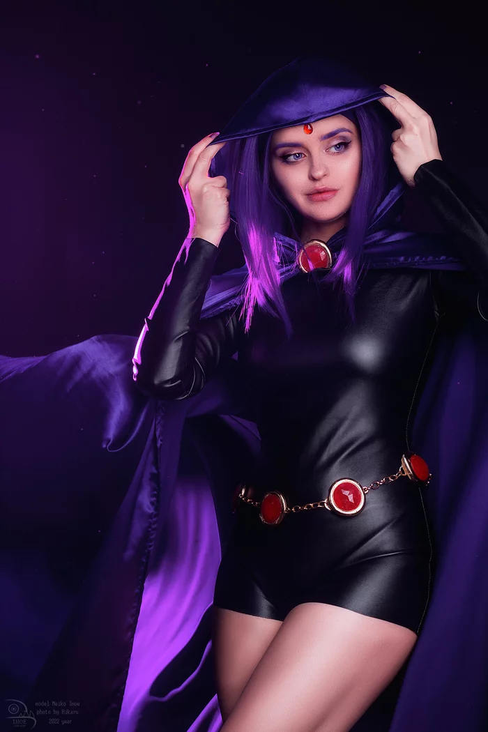 Cosplay Raven DC Comics - Моё, Косплей, Комиксы, DC Comics, Длиннопост