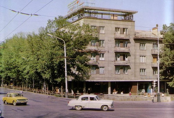 Old photos. Alma-Ata No. 3 - Story, The photo, A selection, Retro, Longpost, Black and white photo, Historical photo, Almaty, the USSR