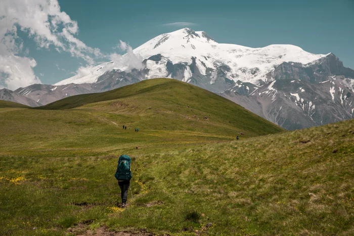 Enukol Ridge - My, Summer, The photo, The mountains, Mountain tourism, Tourism, Hike, Landscape, Caucasus mountains, Nature, Elbrus