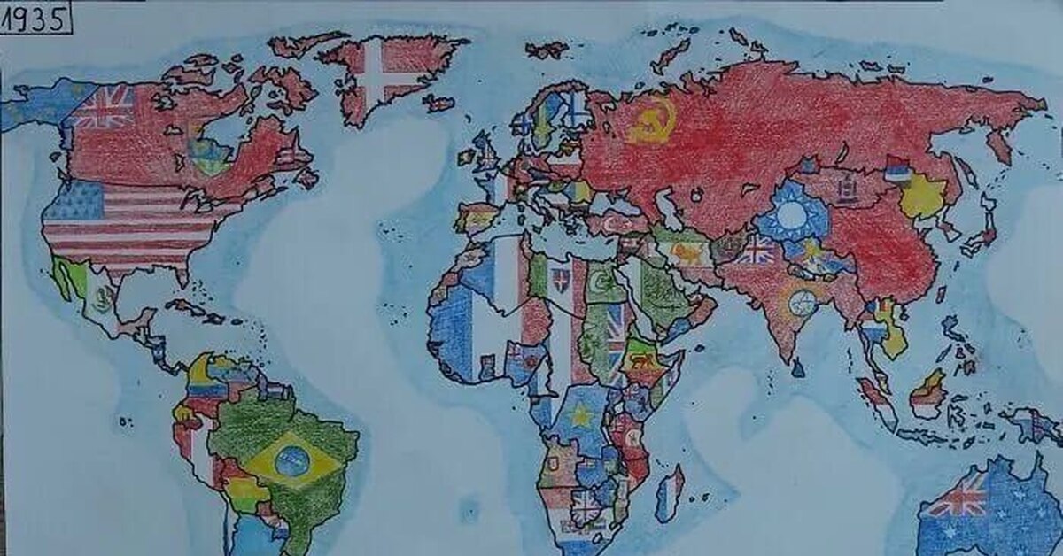 Карта удивительный мир