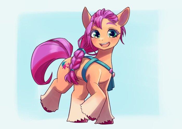    My Little Pony, Ponyart, MLP G5, Sunny Starscout