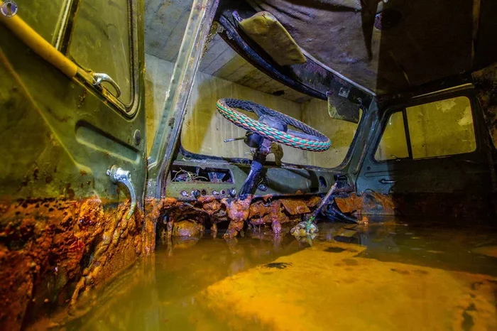 Forgotten technology in the underground sea - Bomb shelter, The Great Patriotic War, the USSR, Abandoned, Yandex Zen, Longpost