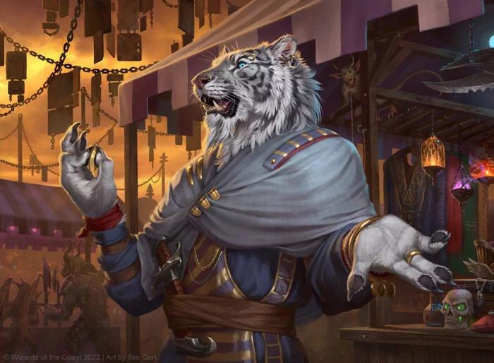 Mahadi, Master of the Emporium - Caraid, Furry, Art, Furry tiger