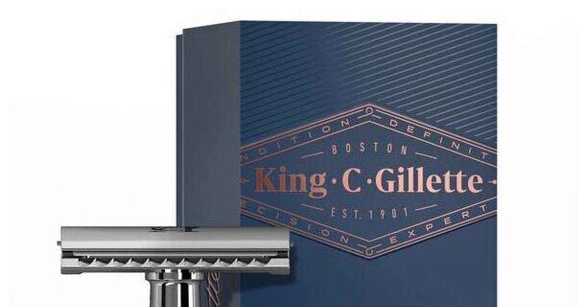 Станок King C. Gillette | Пикабу