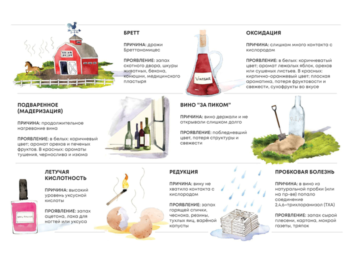 "Косяки" вина и как их обнаружить