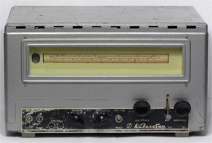 The tube radio receiver Kazakhstan was developed in 1962 - My, Electronics, Technics, Overview, Nostalgia, Retro, Made in USSR, Past, Longpost, Retrotechnics, Лампа