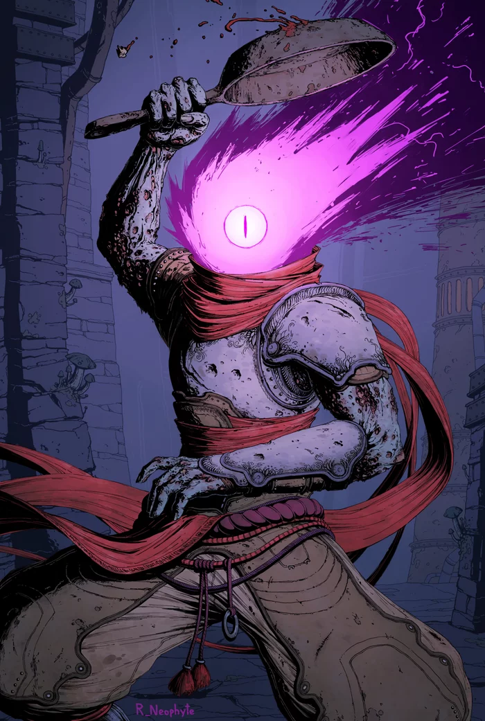 Headless - Art, Video game, Dead Cells, Icyymir