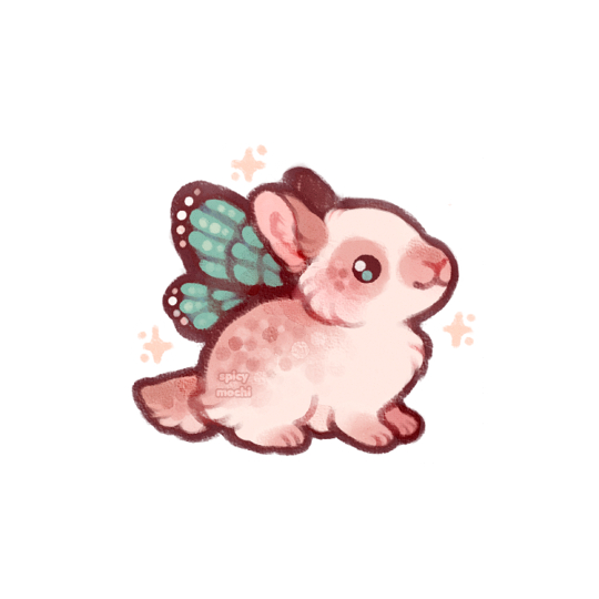 Cuteness in your feed - Milota, Chibi, Digital, Art, Duck, Axolotl, Ferret, Butterfly, Capybara, Rabbit, Bat, Sheeps, Mouse, Snail, Snake, Longpost