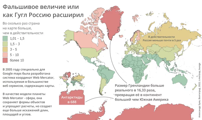 Любимая система координат империализма - Моё, Карты, Картинка с текстом, Сравнение, Google