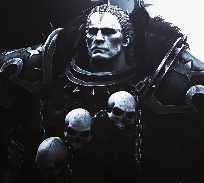 Вархаммер 40К для чайников. Примархи: Ангрон - Мат, Длиннопост, Warhammer 30k, Пересказ, World Eaters, Angron, Chaos Space marines, Warhammer 40k, Моё
