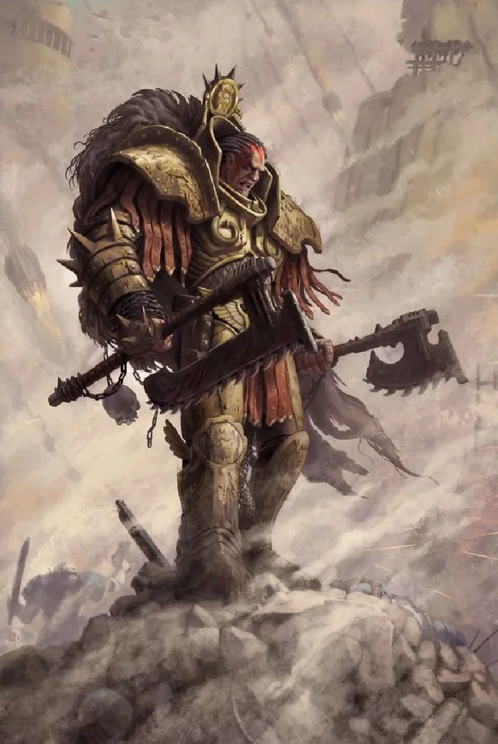 Вархаммер 40К для чайников. Примархи: Ангрон - Мат, Длиннопост, Warhammer 30k, Пересказ, World Eaters, Angron, Chaos Space marines, Warhammer 40k, Моё