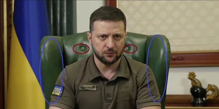 How to unsee an elephant monster - My, Armchair, Vladimir Zelensky, Green elephant, Politics