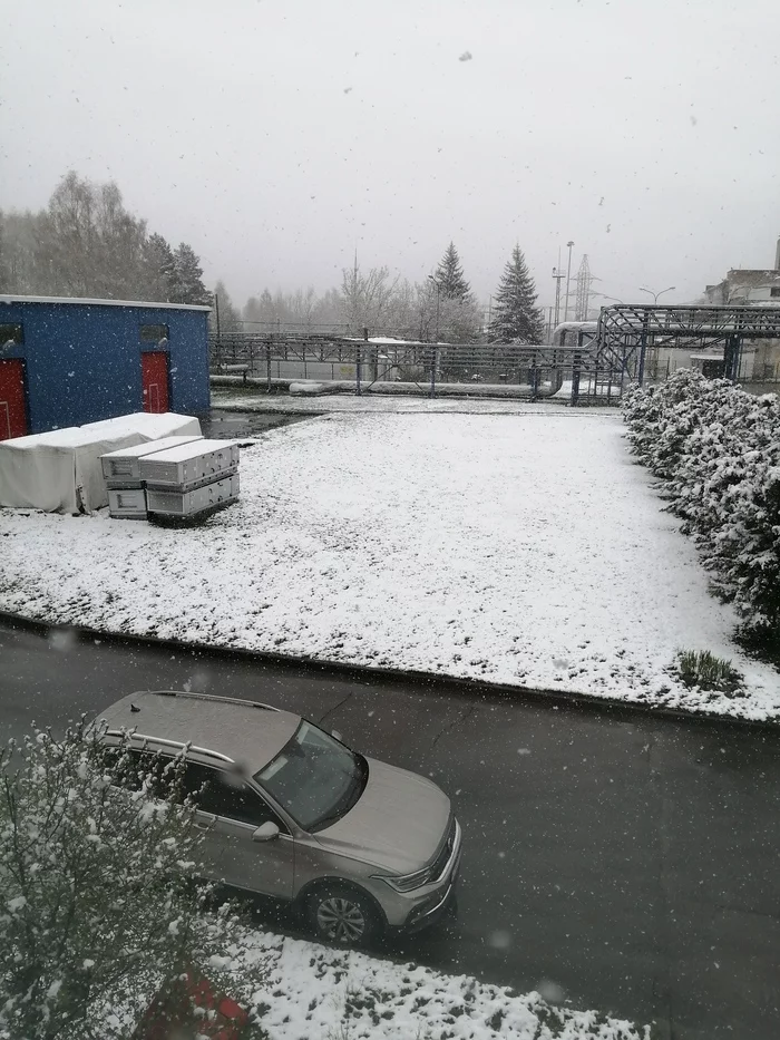 May, 23rd. Winter goes on - Spring, Winter, Weather, Snow