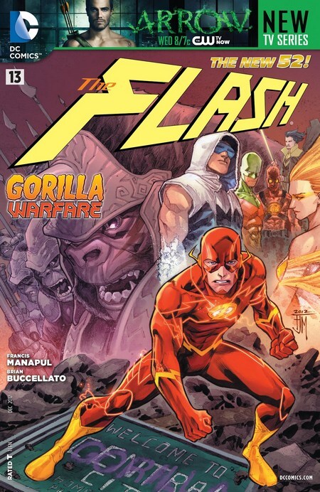 Погружаемся в комиксы: The Flash vol.4 #8-16 - Негодяи по-новому - Моё, Супергерои, DC Comics, The Flash, Горилла гродд, Комиксы-Канон, Длиннопост