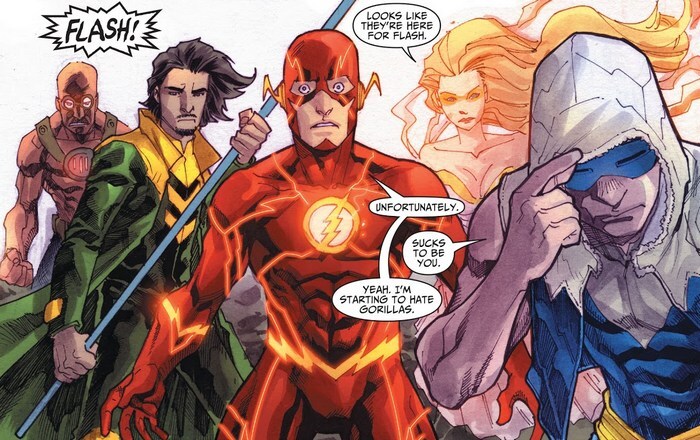 Diving into the Comics: The Flash vol.4 #8-16 - New Scoundrels - My, Superheroes, Dc comics, The flash, Gorilla Grodd, Comics-Canon, Longpost