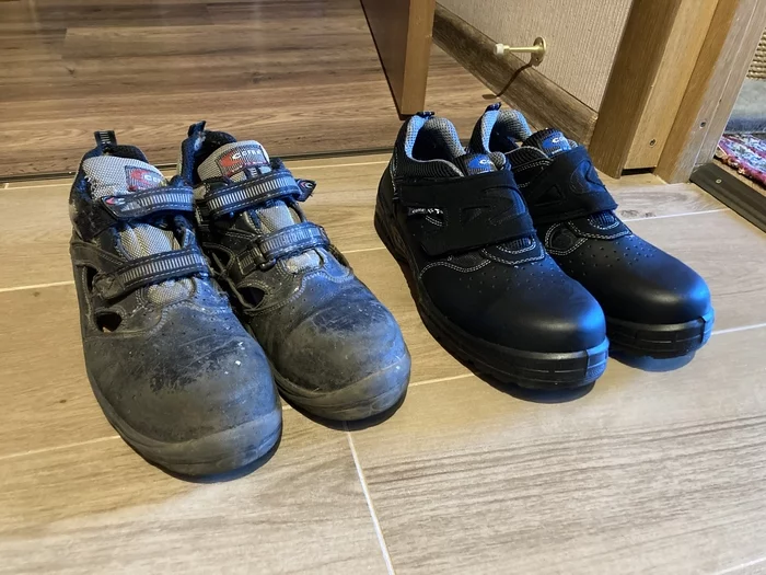 Continuation of the post And these two heaps of dust and dirt are my shoes (c)  - My, Means of protection, Life safety, Occupational Safety and Health, Shoes, Safety engineering, Reply to post