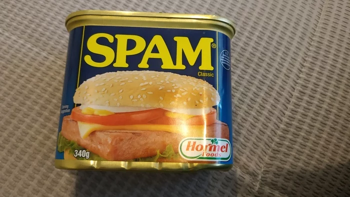 SPAM tastes good - My, Spam, Food, Canned food