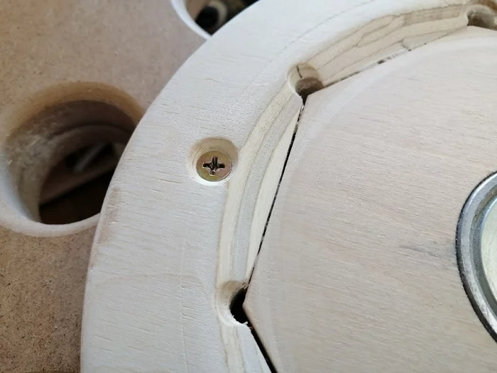 A bit of lathe beauty - My, Pulley, How to make a pulley, Plywood, Band saw, Needlework without process