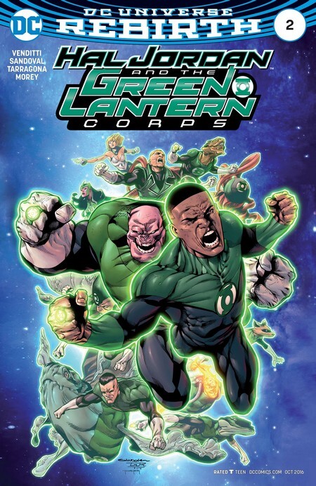 Diving into the Comics: Green Lantern vol.5 #50 - Hal Jordan #6 - Hal Jordan Reborn - My, Superheroes, Dc comics, Green light, Comics-Canon, Longpost