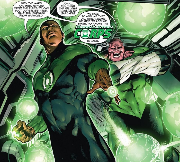 Diving into the Comics: Green Lantern vol.5 #50 - Hal Jordan #6 - Hal Jordan Reborn - My, Superheroes, Dc comics, Green light, Comics-Canon, Longpost