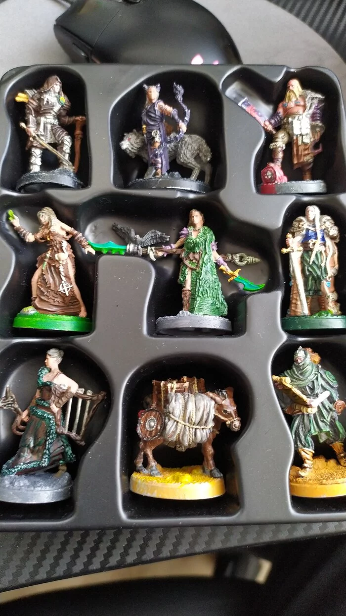 Finished all - My, Painting miniatures, Miniature, Board games, Tabletop role-playing games