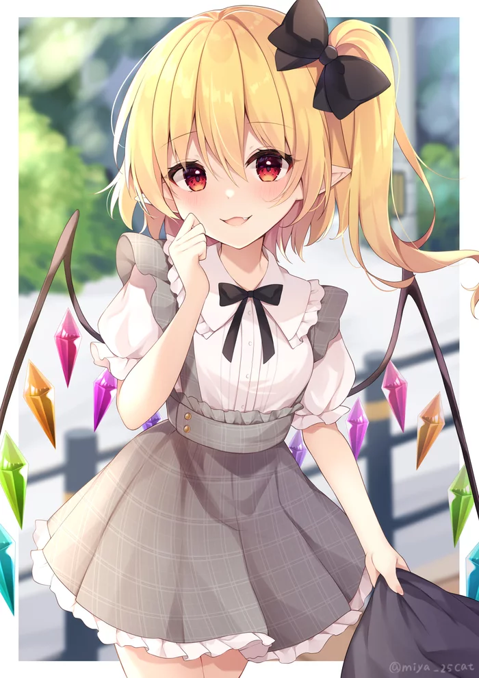 Flandre Scarlet - Touhou, Flandre scarlet, Anime, Anime art, Miy