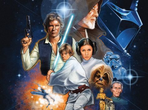 Ровно 45 лет назад, 25 мая 1977, вышел первый фильм во франшизе Star Wars