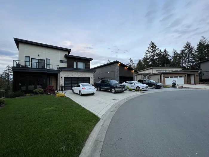 Canada - My, Town, The street, Road, House, Car, Evening, A life, beauty, Purity, Canada, Longpost