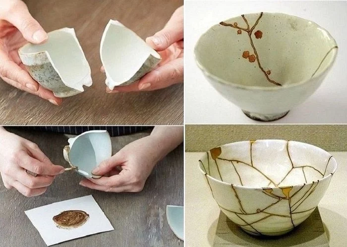 KINTSUGI - JAPANESE ART TO APPRECIATE Flaws - Japan, Kintsugi, Tableware, Restoration, Art, Longpost