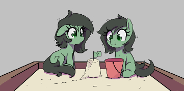 Sandbox - My little pony, Filly Anon, Thebatfang