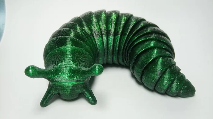 Woodlice (slug) from beer bottles - My, With your own hands, 3D печать, Homemade, PET, Waste recycling, Bottle, Machine, Plastic bottles, 3D printer, Needlework without process, Video, Longpost
