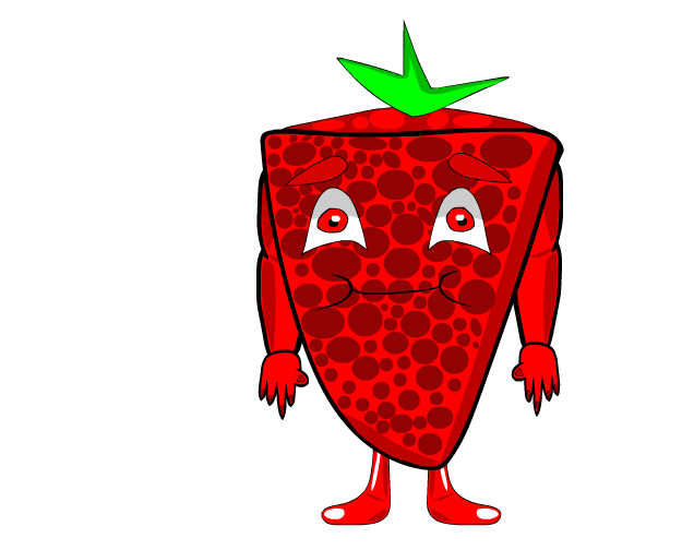 strawberry - My, Picture with text, Memes