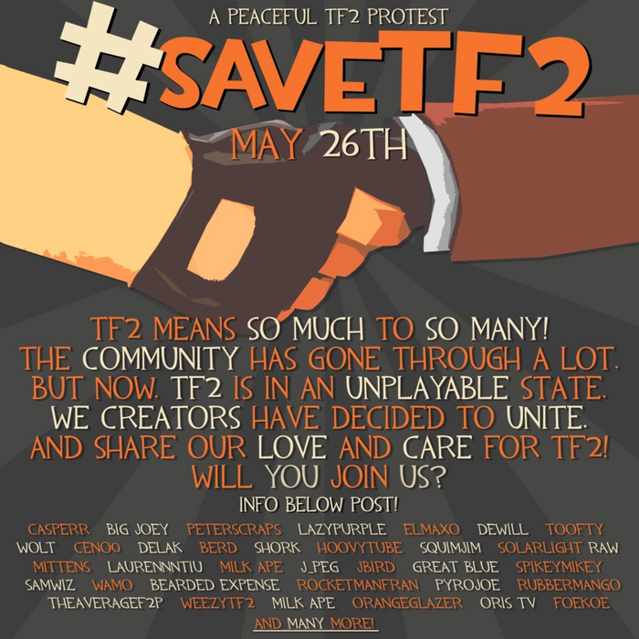 #SaveTF2 Team Fortress 2, Valve, , 