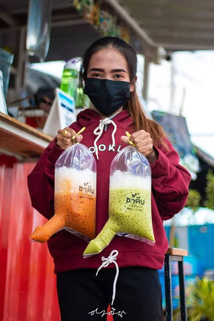 Convenient container for drinks - Thailand, Tea, Beverages, Container, Longpost