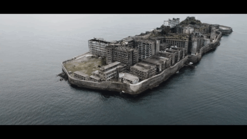 Why is the world's most populated island empty today? - My, Informative, Story, Facts, Research, Nauchpop, Japan, Hashima, Coal, Nagasaki, Mine, Корея, Island, Abandoned, ghost town, Video, Youtube, GIF, Longpost
