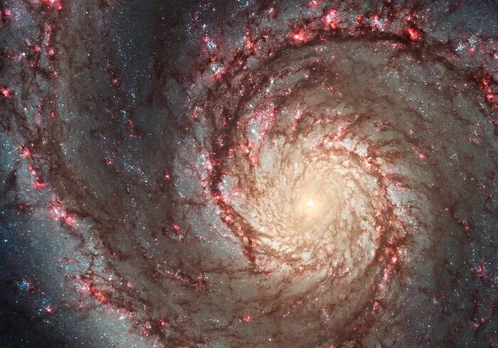 NASA showed a galactic whirlpool - Astronomy, Milky Way, Astrophoto, Starry sky, Planet, NASA, Stars, Space, Universe, Spaceship