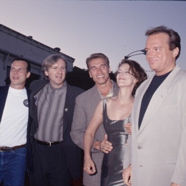 Premiere of the film True Lies, July 12, 1994 - Actors and actresses, Celebrities, Hollywood, James Cameron, Jamie Lee Curtis, Arnold Schwarzenegger, Reese Witherspoon, Sylvester Stallone, Longpost