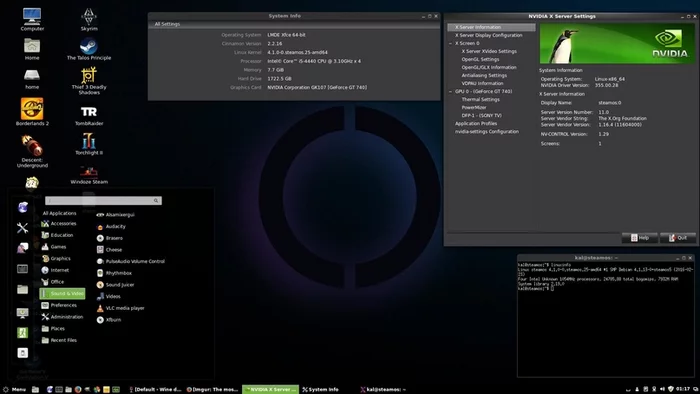 SteamOS — Консоль из любого устройства - Моё, Linux, Unix, Windows, Linux и Windows, Steam, Steam Os, Консоли, Консольные игры, Игры, Компьютерные игры, Компьютер, Видеоигра, Онлайн-Игры, Установка, Инструкция, Arch, Linux Android, Android, Rasberi PI, Плата, Длиннопост