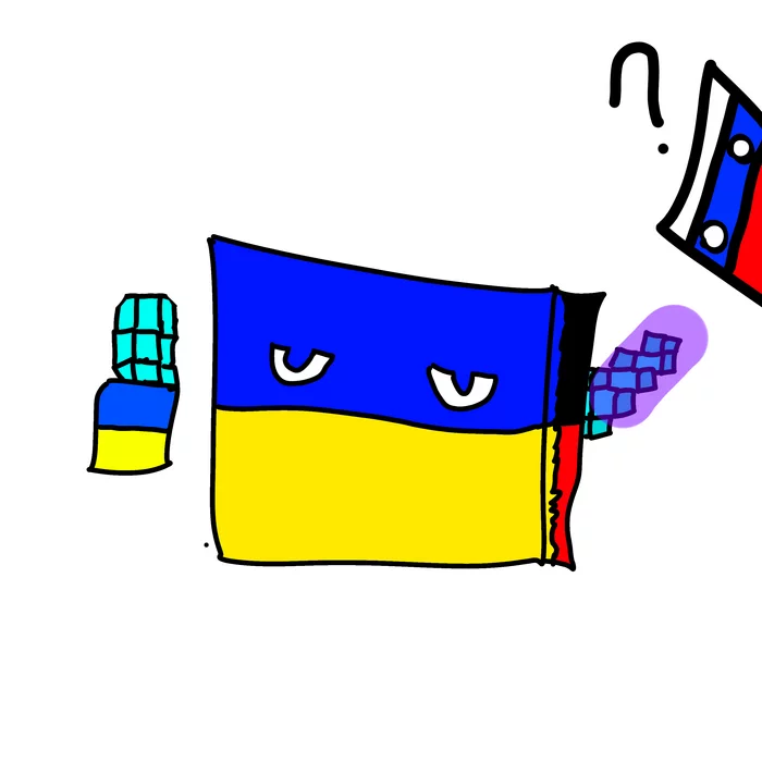 Countrycube ukraine - Моё, Countryballs, Украина