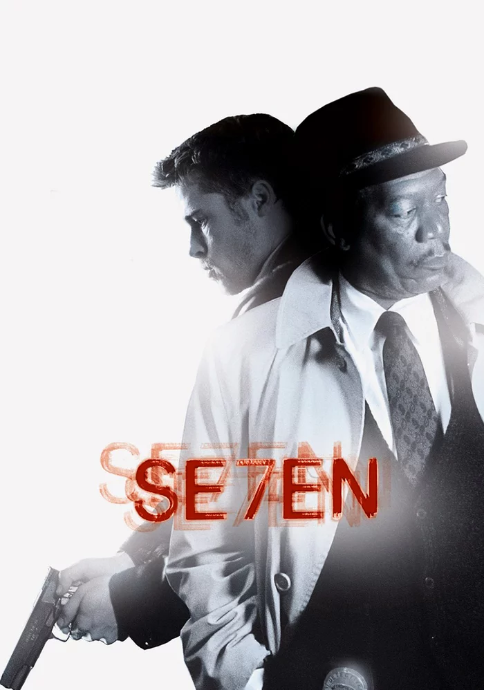 Some good movie 7... - Movies, What to see, Thriller, The seven deadly sins, David fincher, I advise you to look, Classic, Cult, Detective, Brad Pitt, Morgan Freeman, Longpost