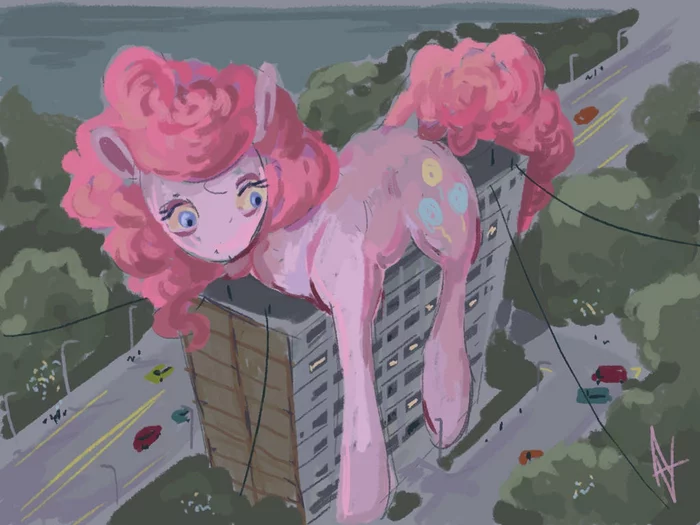 Поне - My Little Pony, Pinkie Pie, Giant Pony