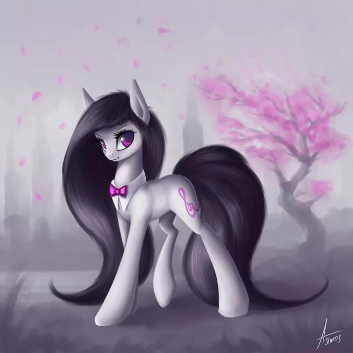 Octavia - My little pony, PonyArt, Asimos, Octavia melody