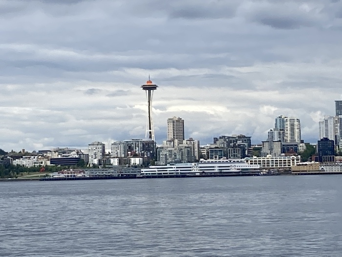 Сиэтл. Вид с моря Фотография, Путешествия, Порт, Сиэтл, Мобильная фотография, Длиннопост
