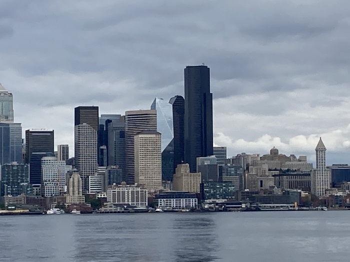 Сиэтл. Вид с моря Фотография, Путешествия, Порт, Сиэтл, Мобильная фотография, Длиннопост