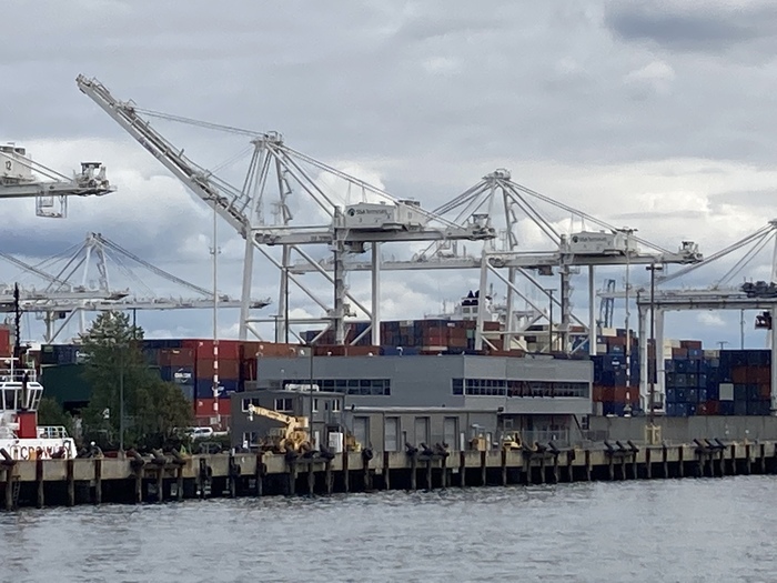 Сиэтл. Вид с моря Фотография, Путешествия, Порт, Сиэтл, Мобильная фотография, Длиннопост