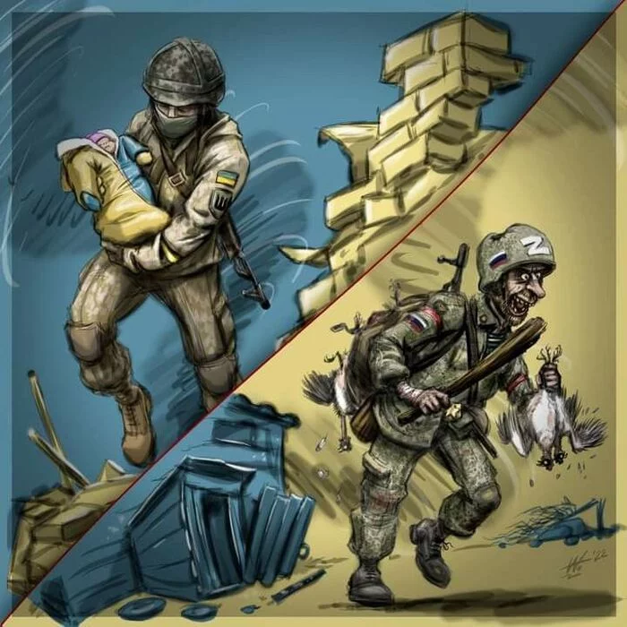 A little Spanish shame on the other side - Humor, Politics, Ukraine, Special operation, Longpost
