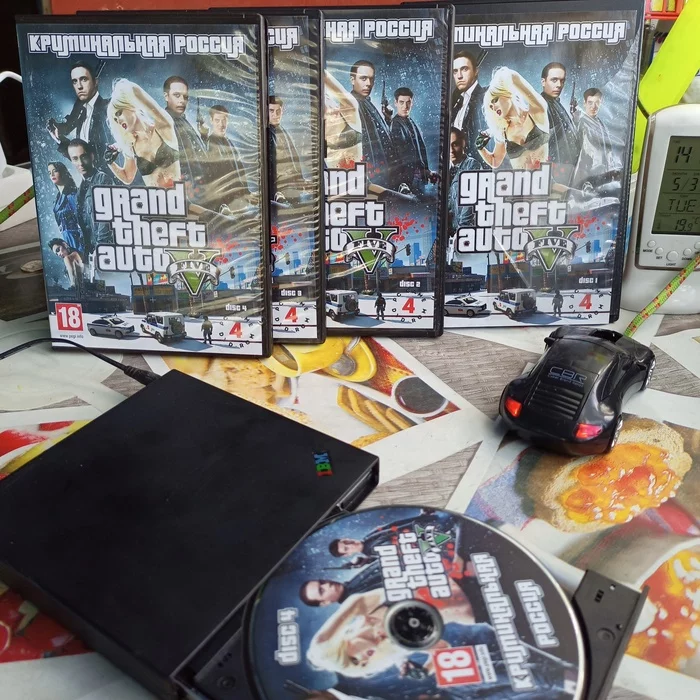 Eh, there was a time - My, Gta 5, DVD Drive, Modifications, Nostalgia