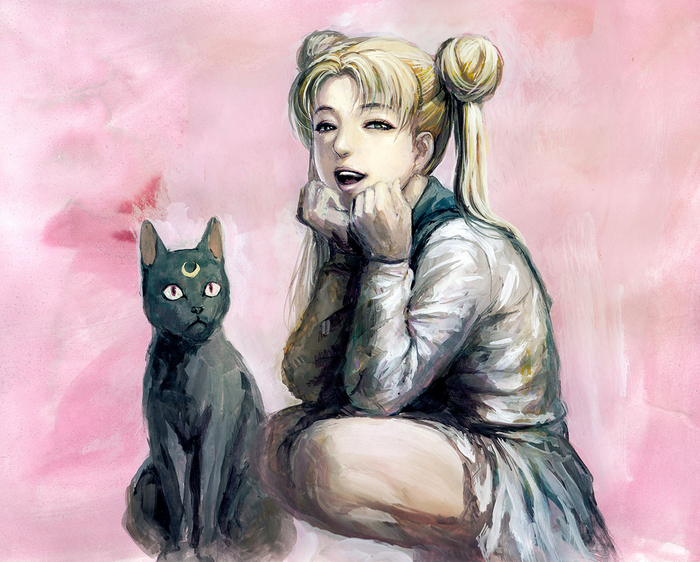 Весёлая Усаги ^_^